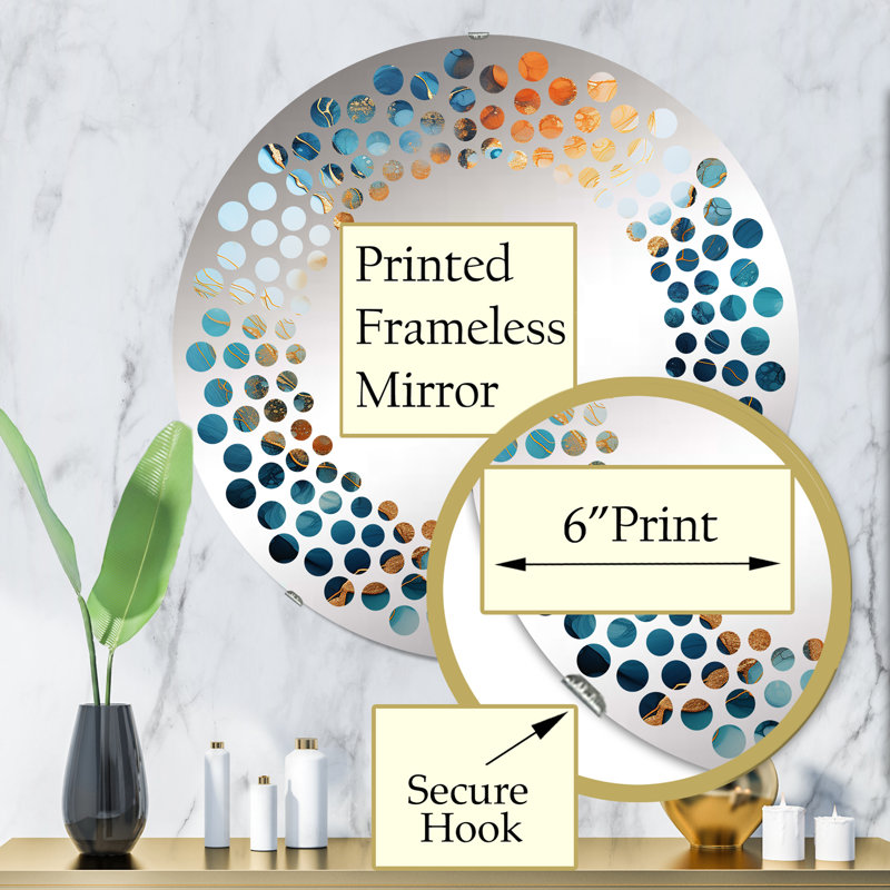 Eldreda Circle Mirror, 31.4" x 31.4"