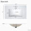 Meuble-lavabo vert 30 po avec lavabo simple