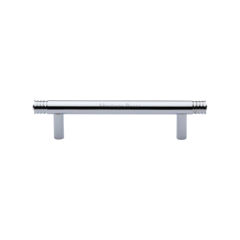 Heritage Brass Heritage Cabinet Pull Design, Polished Chrome, 9.6cm H x 11cm W x 13.4cm D