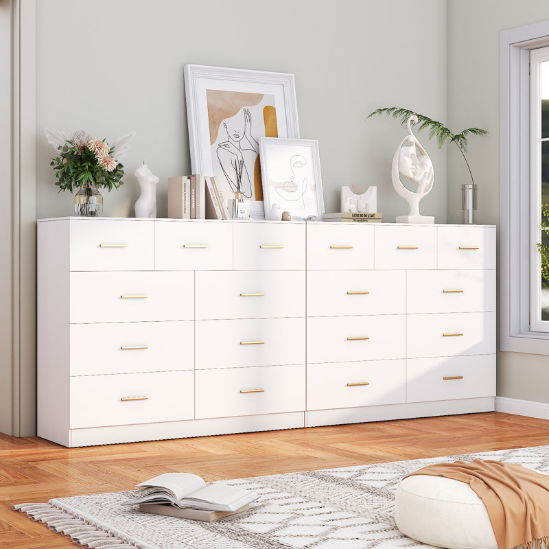 9 Drawer Double Row Storage Cabinet