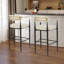 Tabouret de bar 29,73 po avec repose-pieds-1703198192