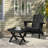Kahn Rectangular HDPE Outdoor Folding Side Table-1459865146
