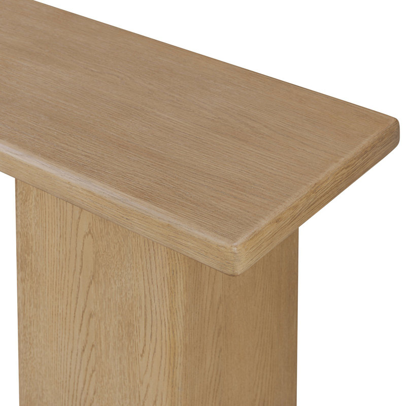 Pecos Console Table-Light Wash Oak