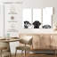 Adorable chiots sur toile, ensemble de 3 pièces-92829644