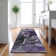 Premium Machine Washable Cerrito AMF503 Purple Rug
