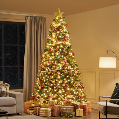 Jaidalynn Easy Set-Up Spruce Christmas Tree