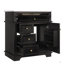 Meuble-lavabo de 30 po avec lavabo, un tiroir basculant, trois tiroirs, tablette de porte, porte à fermeture douce-1589893871