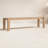 Jacinta Solid Wood Teak Outdoor Bench