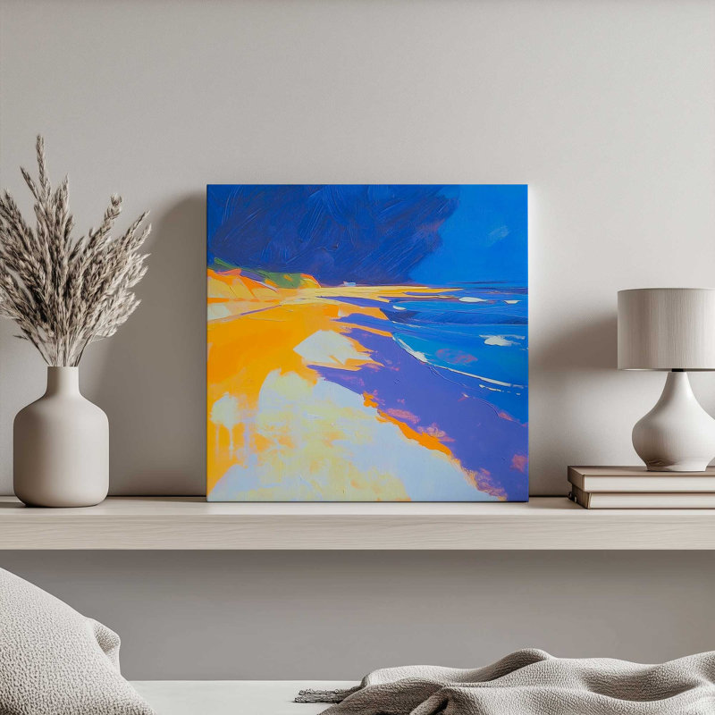 Impression sur toile "Compliment Coast II" par Walker Noble, H 36 po x l 36 po