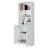 White 2-Door Bookcase-652746954