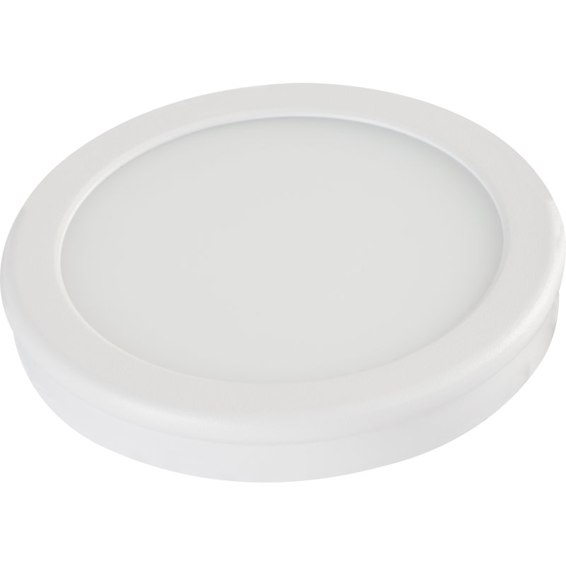 Geos 1 - Light Flush Mount, 0.88" H x 10" W x 10" D, 2700K, White