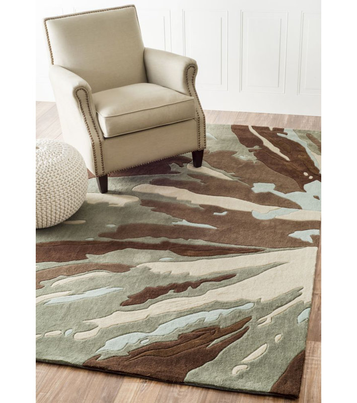 Abstract Indoor Rug, 4' x 6'