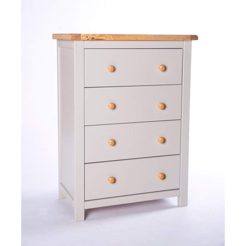 Hawkinge Piece Bedroom Set, 3 Pieces: Nightstand,Chest,Wardrobe