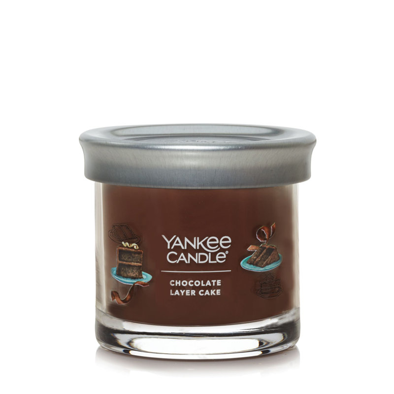 Chocolate Layer Cake Brown Soy Small Tumbler Candle