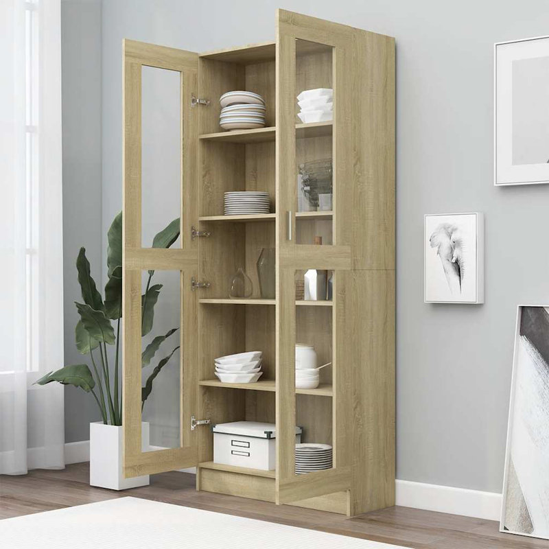 Rahn Display Cabinet, Sonoma Oak