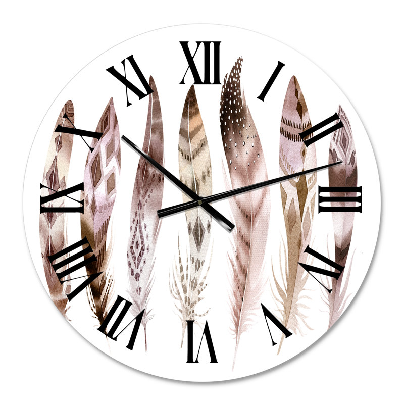 Horloge murale bohème et éclectique, Petit