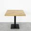 Acamas Oak Metal Base Dining Table-1060729830