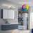 Heidamos 34.25" W Dimmable LED Flush Mounted Wall Sconce