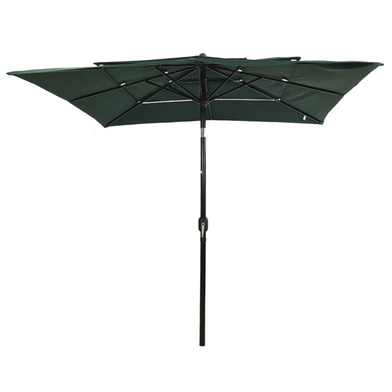 Lilyanna Market Parasol, Green