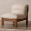 Fauteuil d'appoint Pierce moucheté-458449917