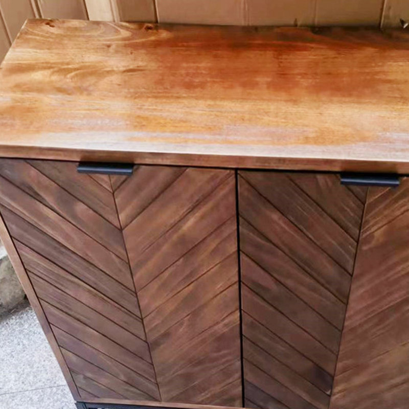 Console en bois massif American Country