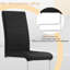 Bloxson 48.5cm H Velvet Upholstered Cantilever Chair in Black-2010245827