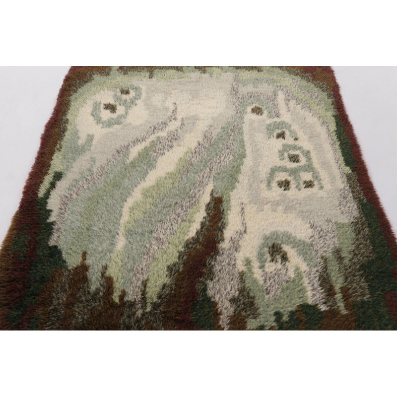 Vintage One-of-a-Kind 4'7X6'8 Hand Knotted Area Rug