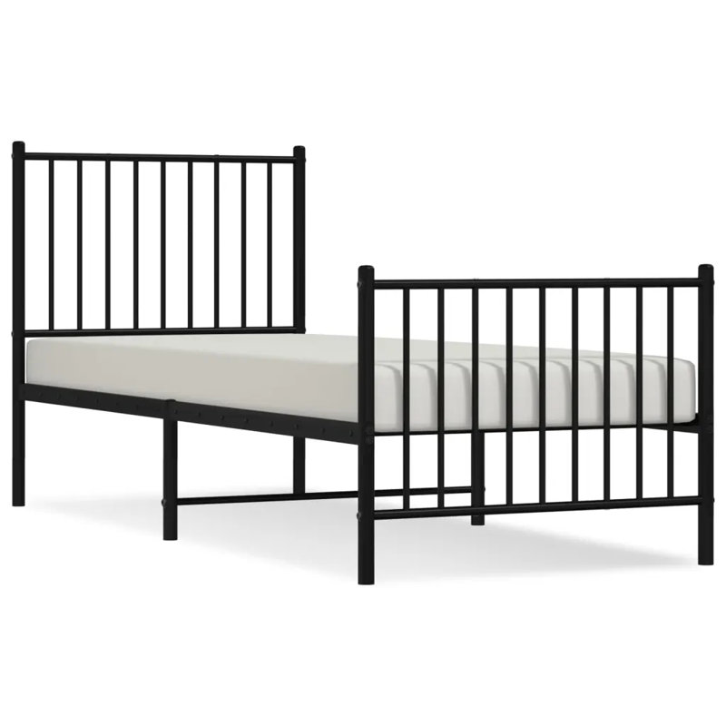 Lemual Metal Bed, 75 x 190 cm