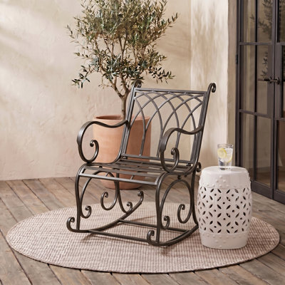 Astoria Grand Medrano Rocking Chair
