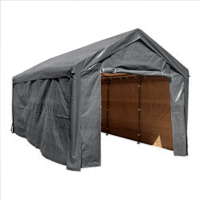 10 Ft. W x 20 Ft. D Canopy Storage Shed