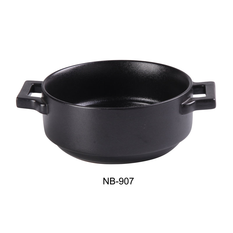 Plaque de cuisson noire Yanco NB-907