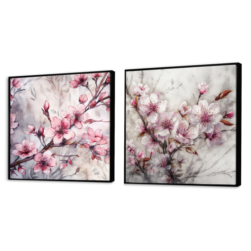 Lark Manor™ Pink Blooming Cherry Blossom - Tree Cherry Blossom Square ...