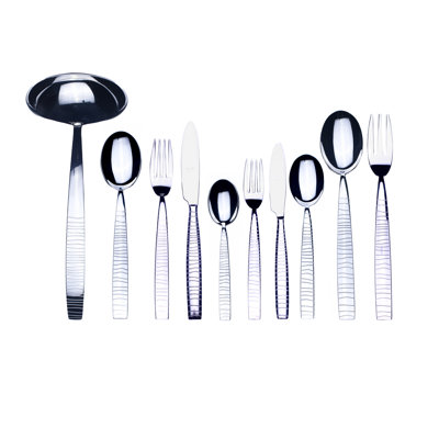Ensemble de couverts Tigre - 45 pièces - Acier inoxydable