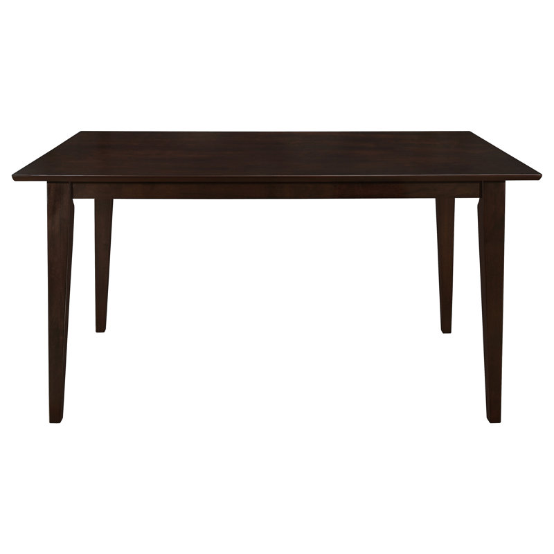 Anastin Rectangular 59-inch Wood Dining Table Cappuccino, Rich Cappuccino