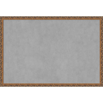 Tableau magnétique encadré bronze antique