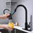 LoveisCool Pull Down Kitchen Faucet-63011352