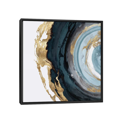 «Geo Circle» par Eva Watts, reproduction d'art sur toile tendue