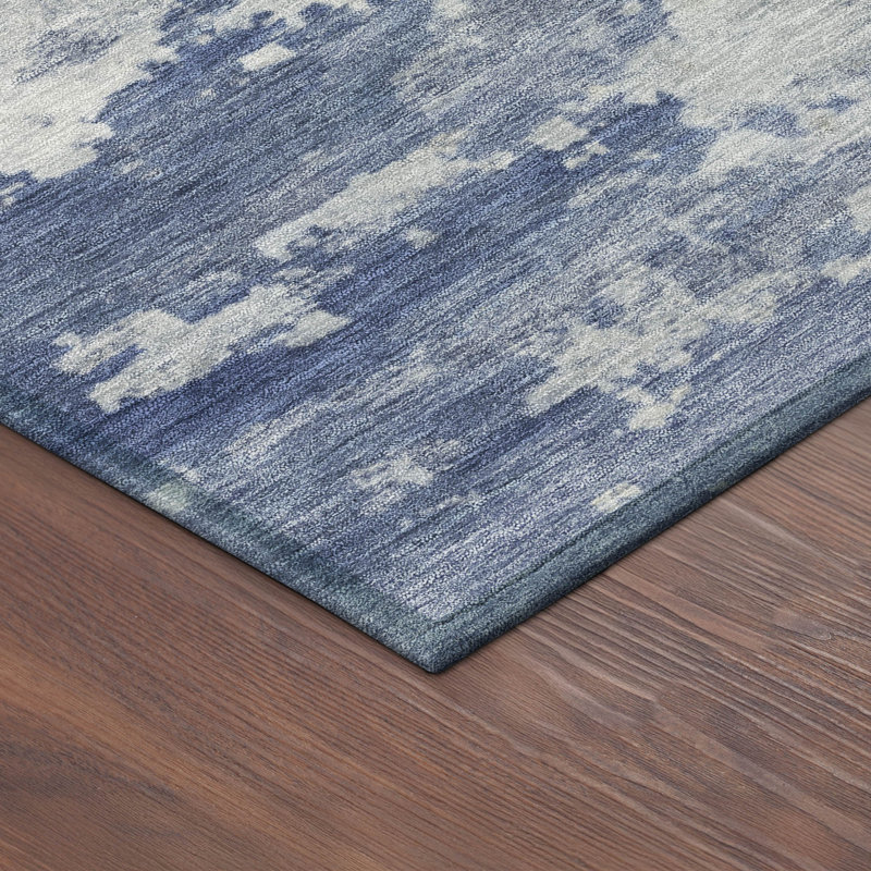 Machine Washable Indoor/Outdoor Jadiel ACN2362 Abstract Rug, Rectangle 10' x 14'