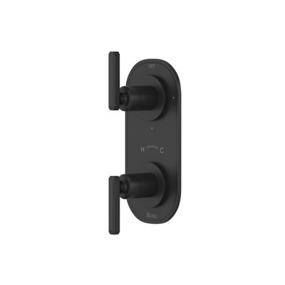 Apothecary 1/2" Thermostatic Trim With Diverter