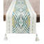 Chemin de table vert en coton-1633567650