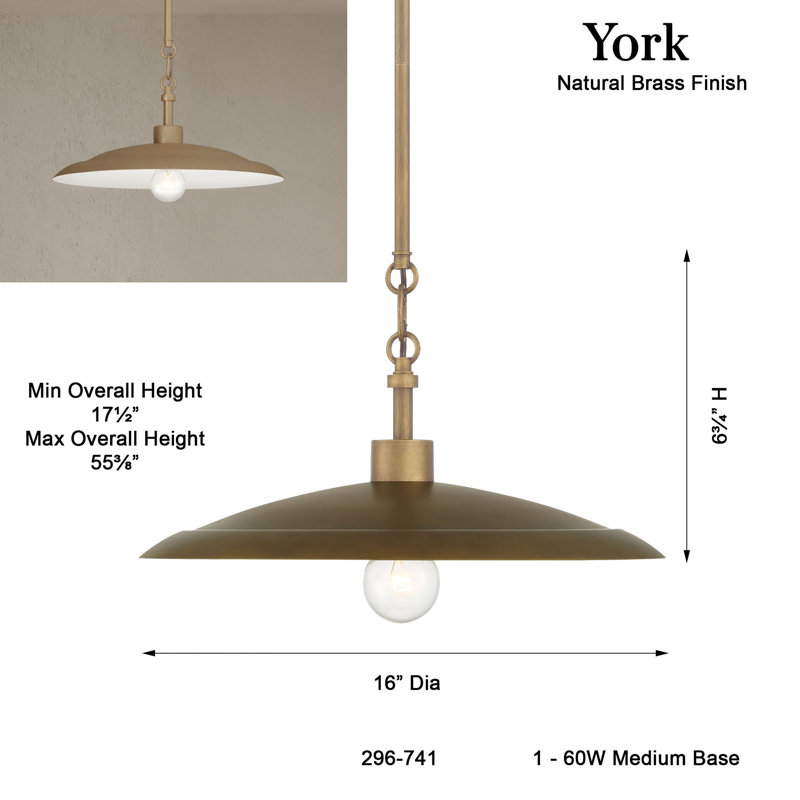 1 luminaire suspendu