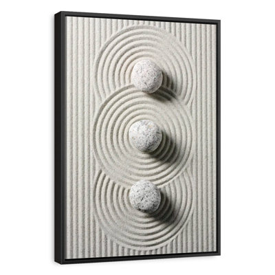 Trois pierres zen