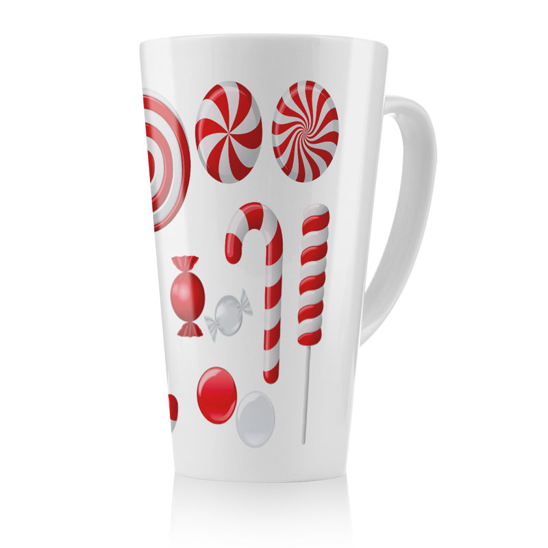 Different White Candies Dining Latte Mug