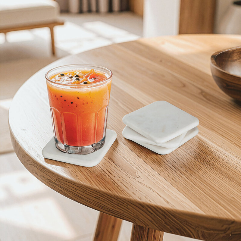 Square Marble Coasters