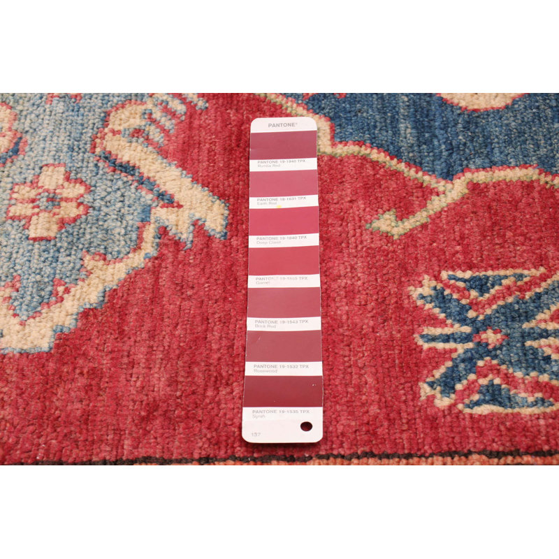 Tapis unique en laine noué à la main 3 pi 8 po x 5 pi 5 po nouvel âge Aamanah
