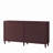 70" Rattan Buffet Cabinet With Storage, 4-Door Sideboard Buffet Cabinet With Adjustable Shelves For Kitchen, Living Room And Dining Room, Easy Assembly-1205150793