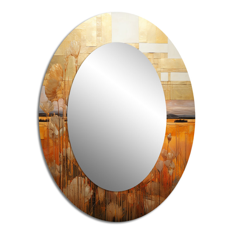 Miroir mural Golden Sunset, 40 po x 30 po