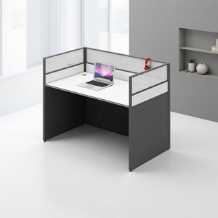 Rectangle 1 Person Office Cubicle Desk