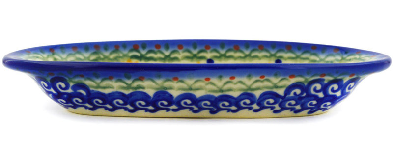 Spring Flowers Stoneware Platter