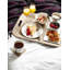 Marble Venice Fog Bone China Salad/Dessert Plate